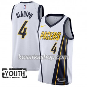 Dres Indiana Pacers Victor Oladipo 4 Nike 2018-19 Bijela Swingman - Dječji